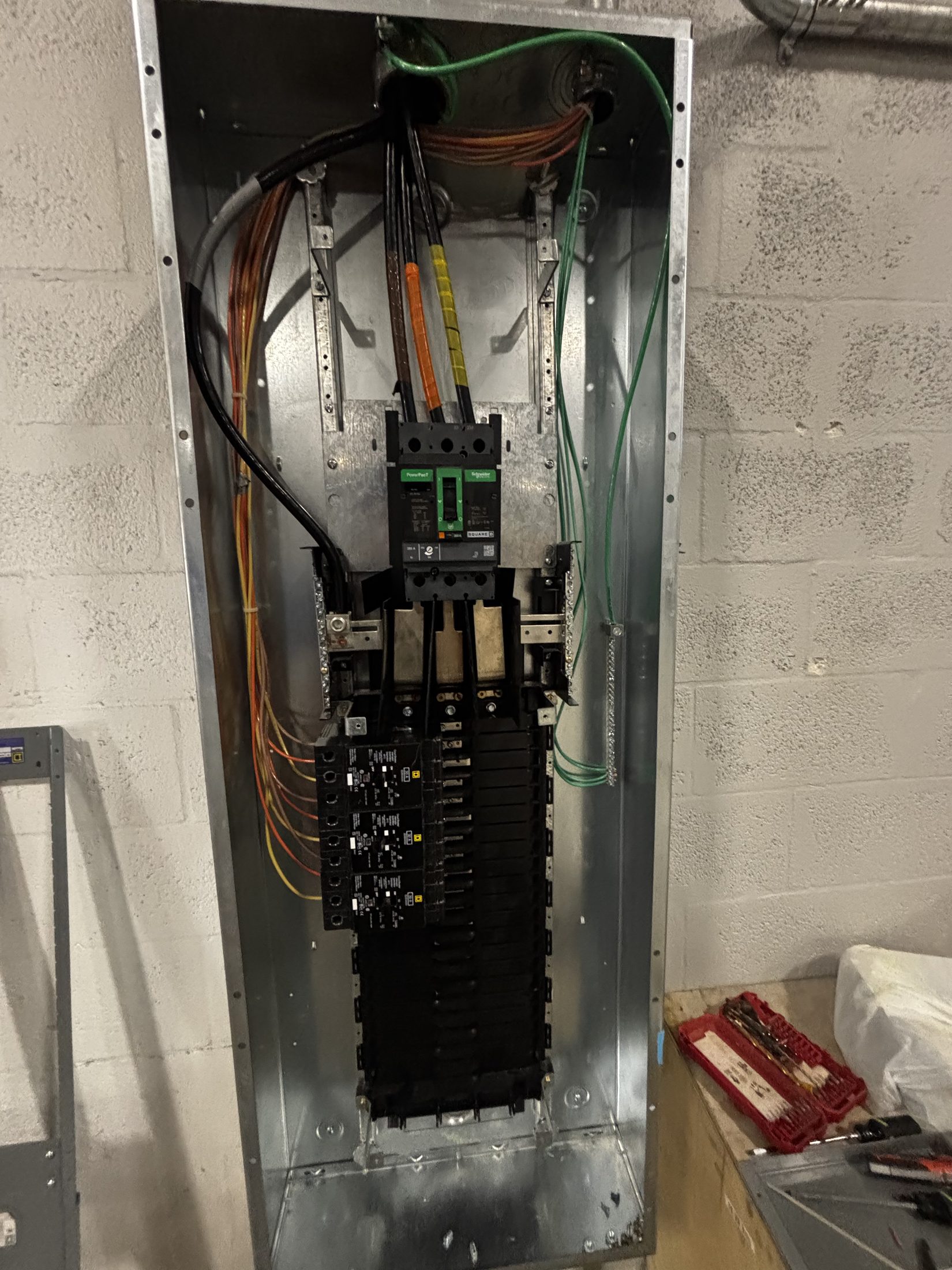 Heavy-duty commercial electrical distribution equipment
